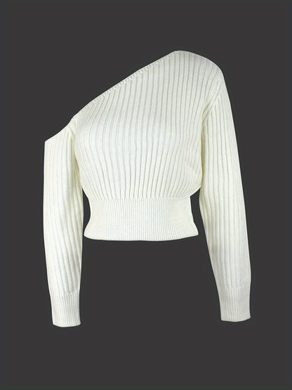 Ribbed Crop Sweater