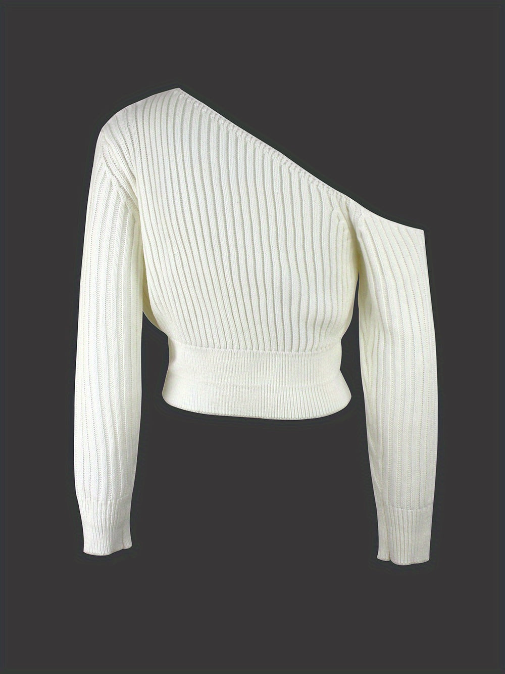 Ribbed Crop Sweater