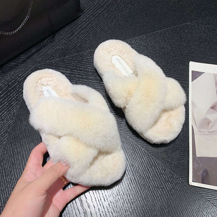 Fur Slippers