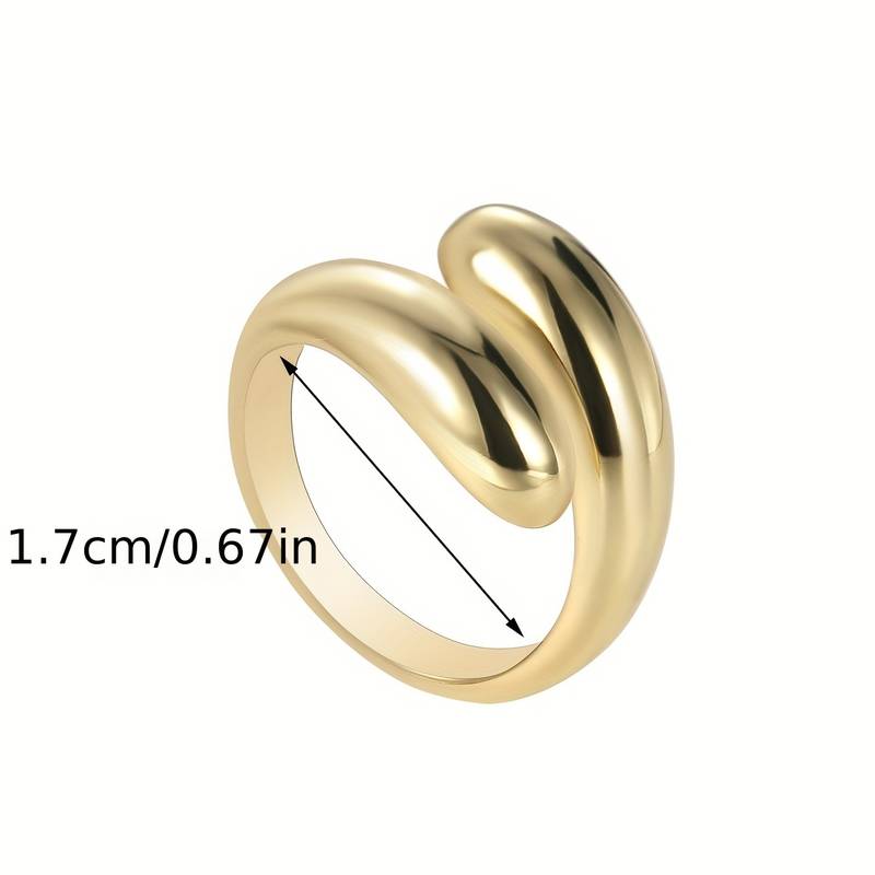 Gold plated ring