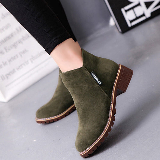 Flat Ankle Boots