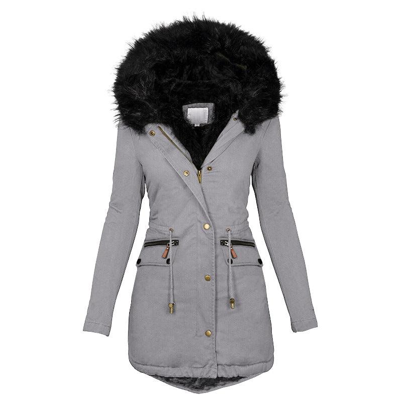 Hooded Mid-length Parka