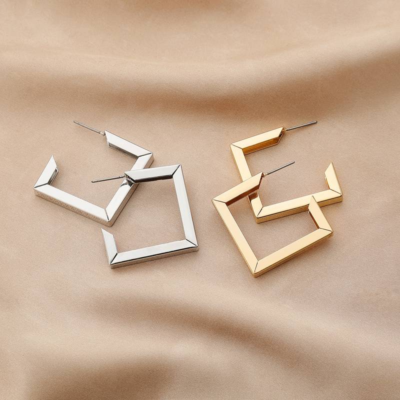 Square Hoop Earrings