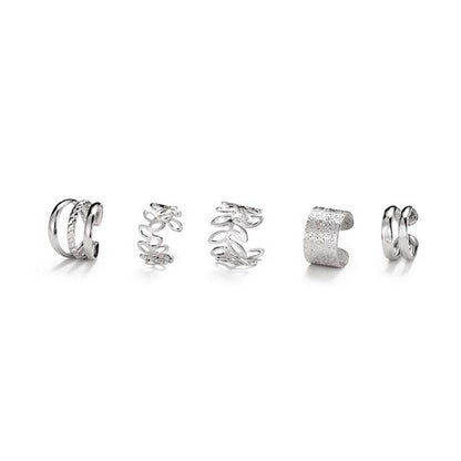 Ear Cuff Set Silver