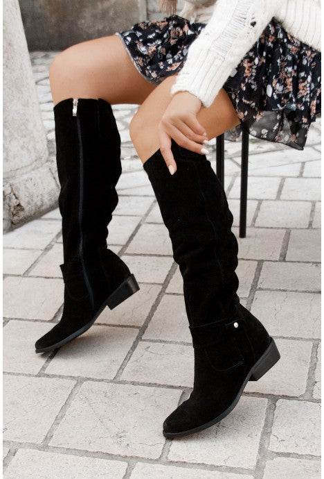 Suede Boots