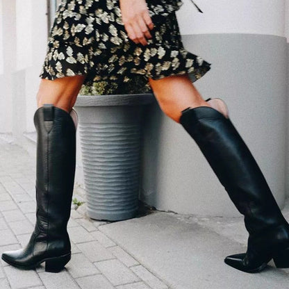 Knee high boots