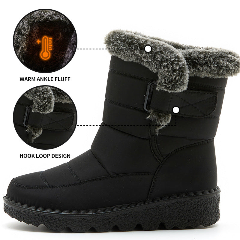 Warm waterproof boots