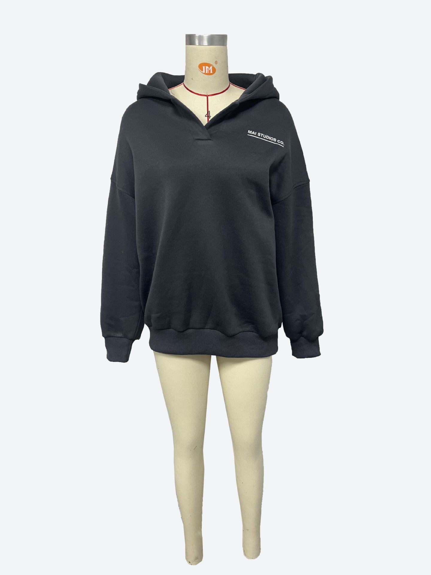 Fleece-lined oversized Hoodie