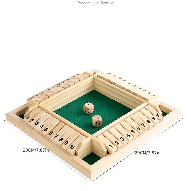 Shut the box game