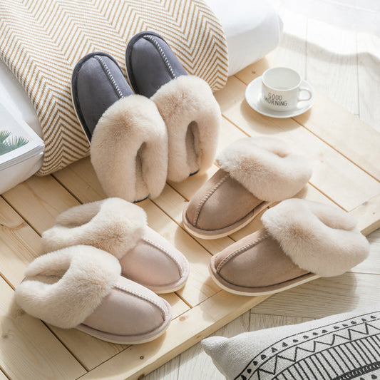 CozyLux Fur lined slippers