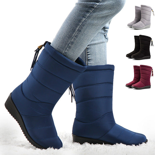 Waterproof snow boots