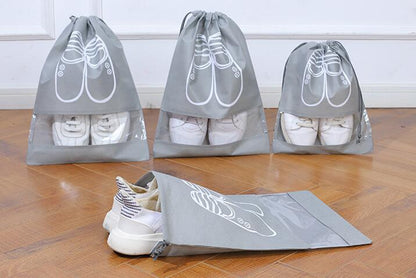 Drawstring Shoe Storage Bag