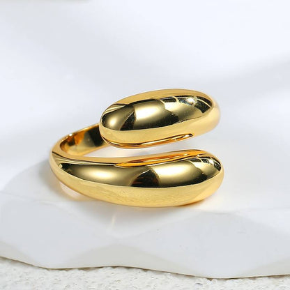 Gold plated ring