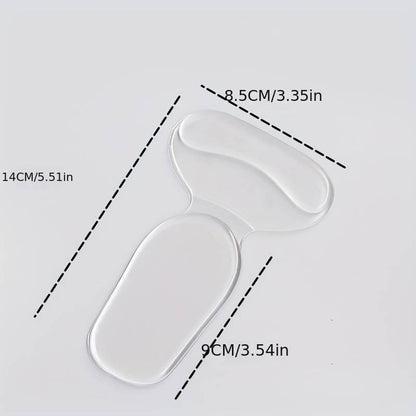 Reusable Transparent Heel Pads