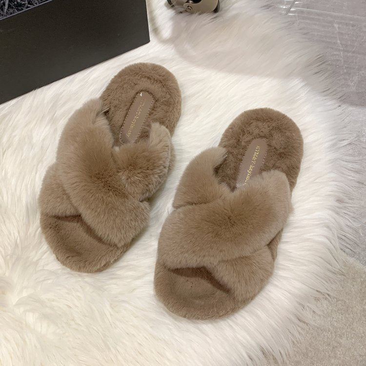 Fur Slippers