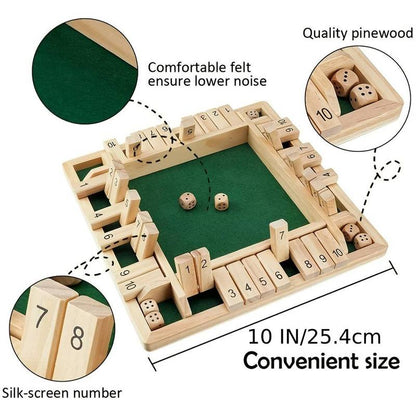 Shut the box game