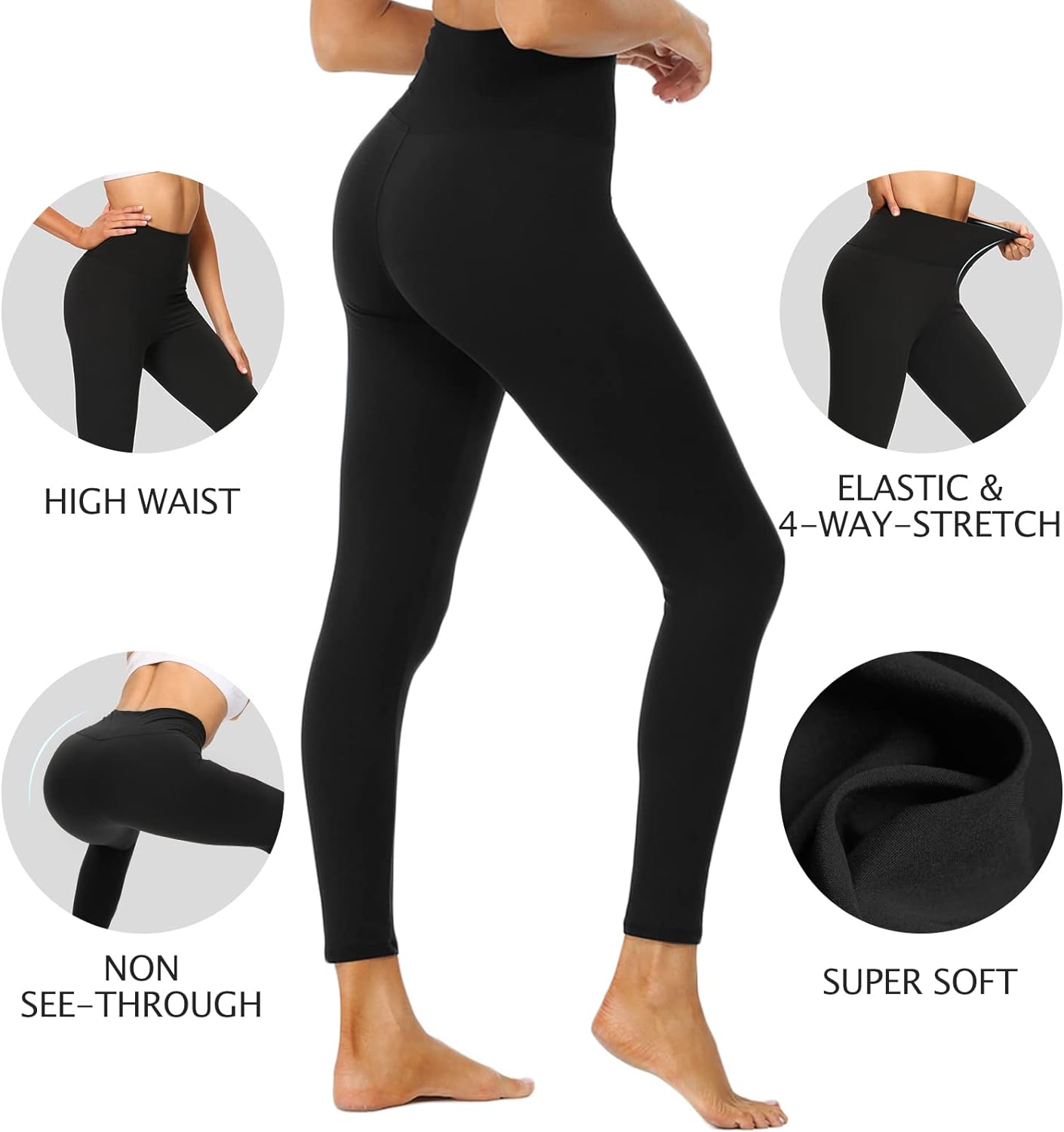 Tummy Control High-Waisted Leggings