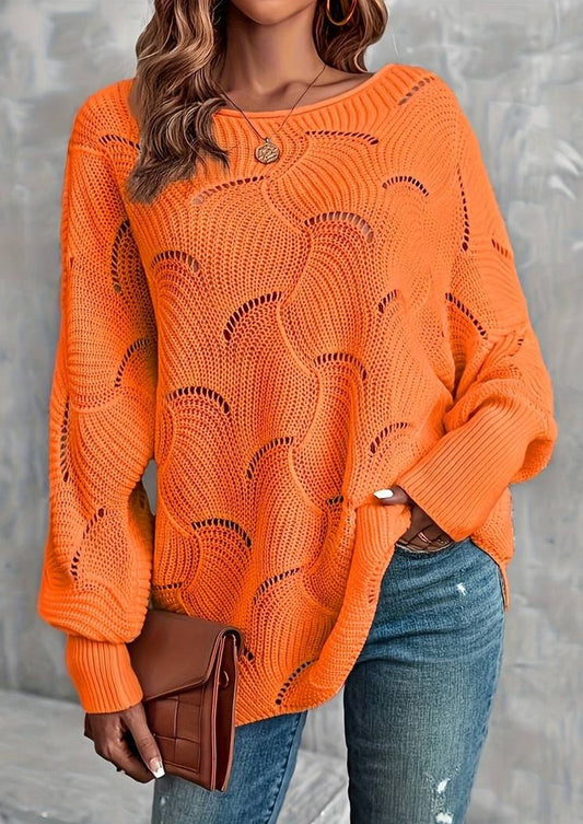 Oversized Sweater Orange