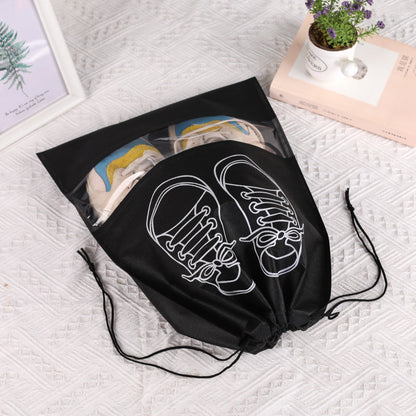 Drawstring Shoe Storage Bag