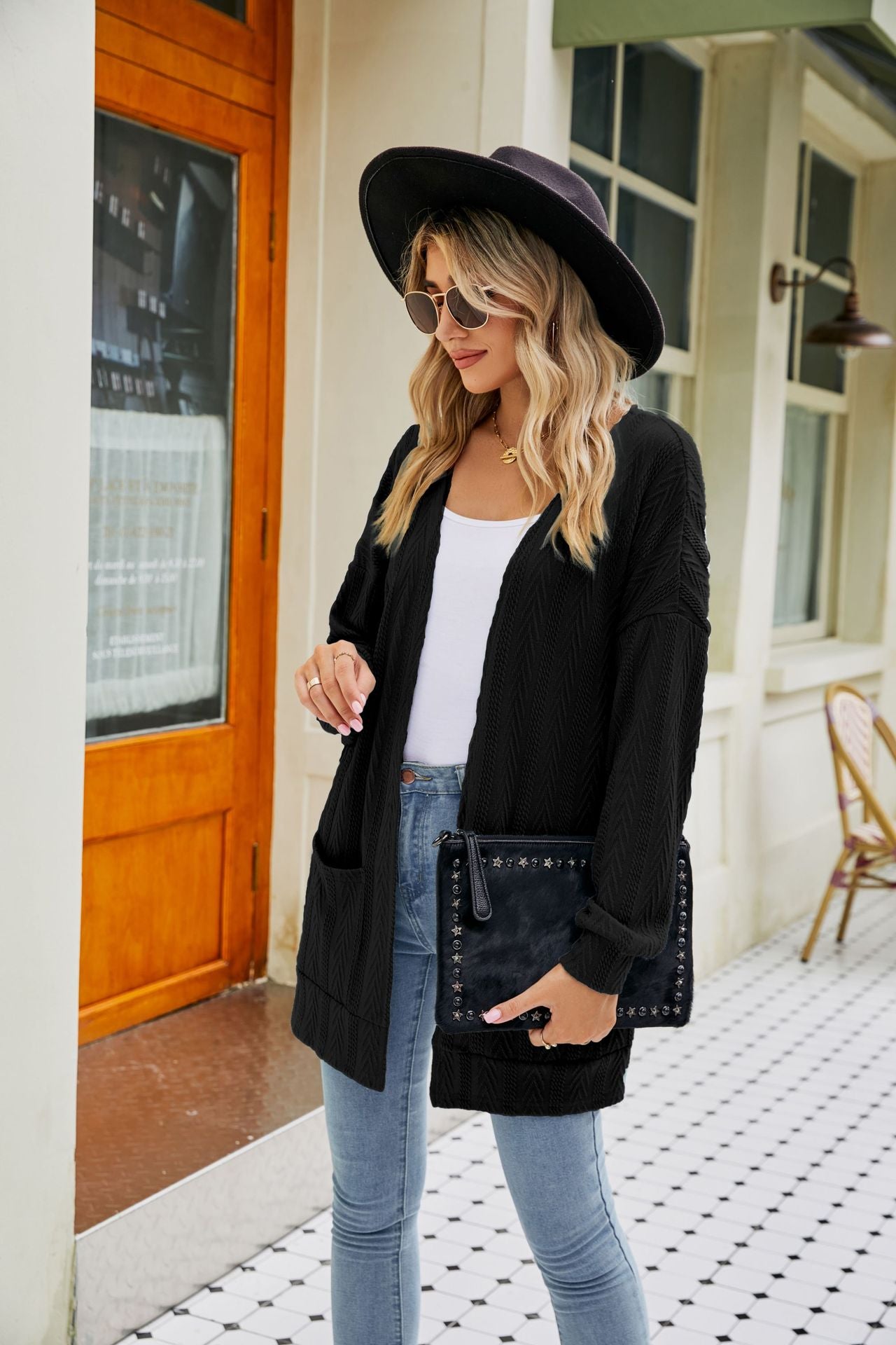 open front Cardigan