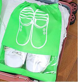 Drawstring Shoe Storage Bag