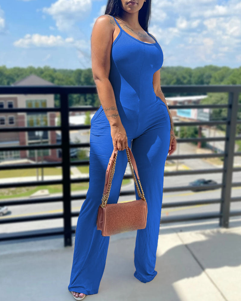 Spaghetti Strap Jumpsuit