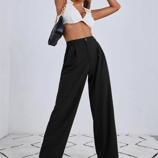 Wide-leg Trousers