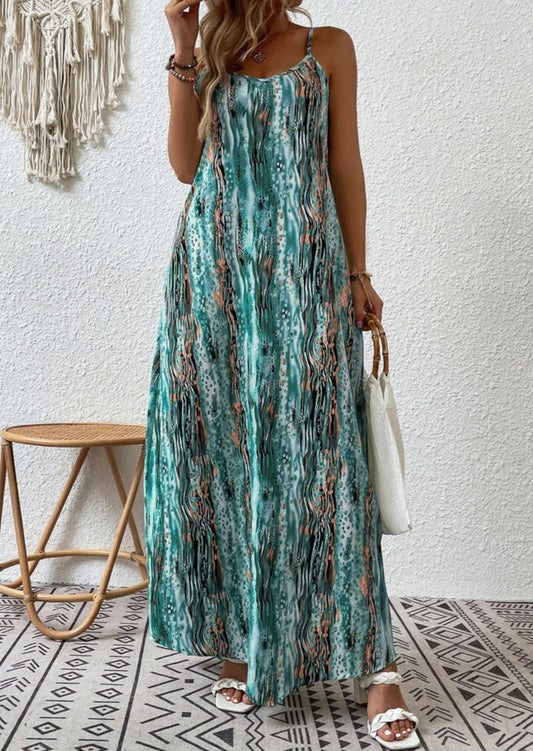 Print Maxi Dress