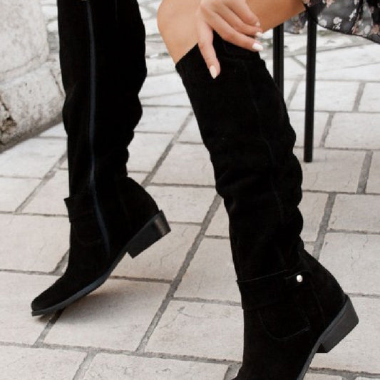 Suede Boots