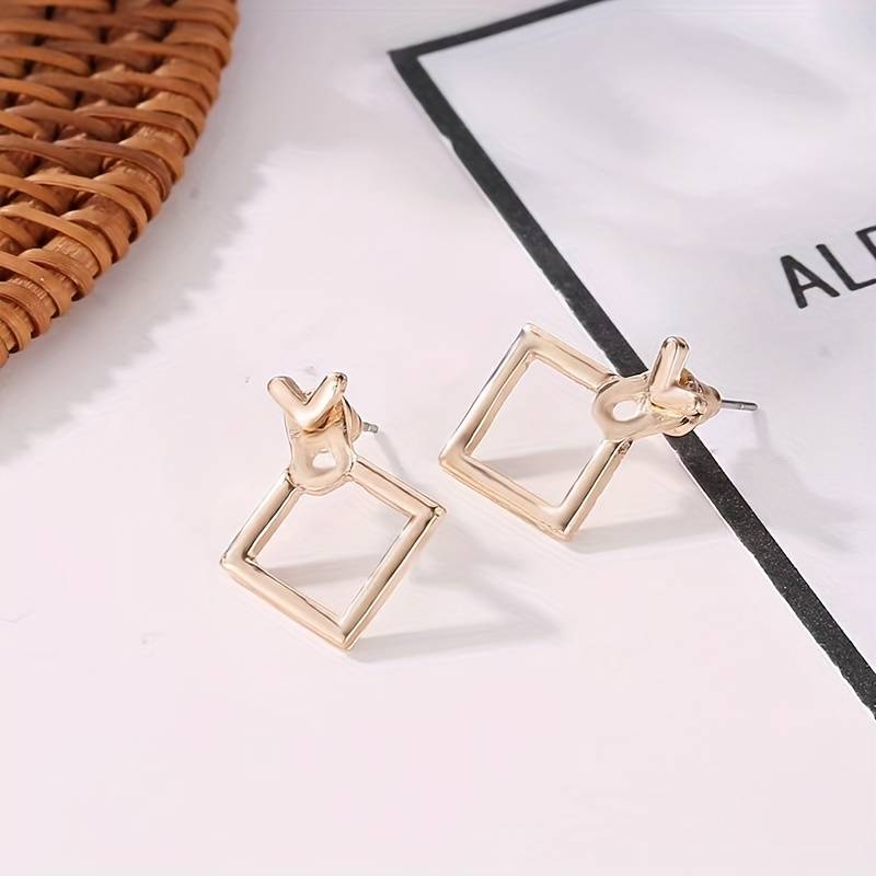 Rhombus earrings