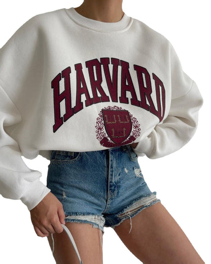 Harvard Print Sweatshirt