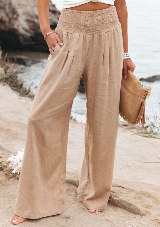 Wide-Leg Trousers