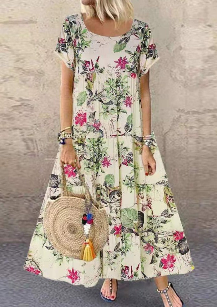 Floral Summer Maxi Dress