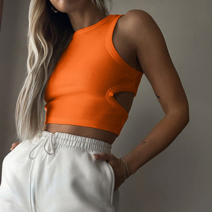 Cut out crop top