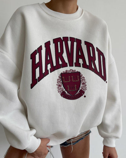 Harvard Print Sweatshirt