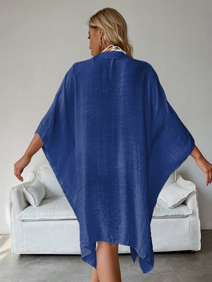 Oversized Batwing Beach Shirt