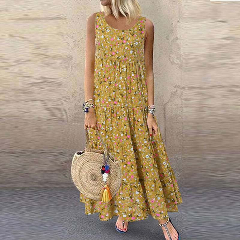 Floral Summer Maxi Dress