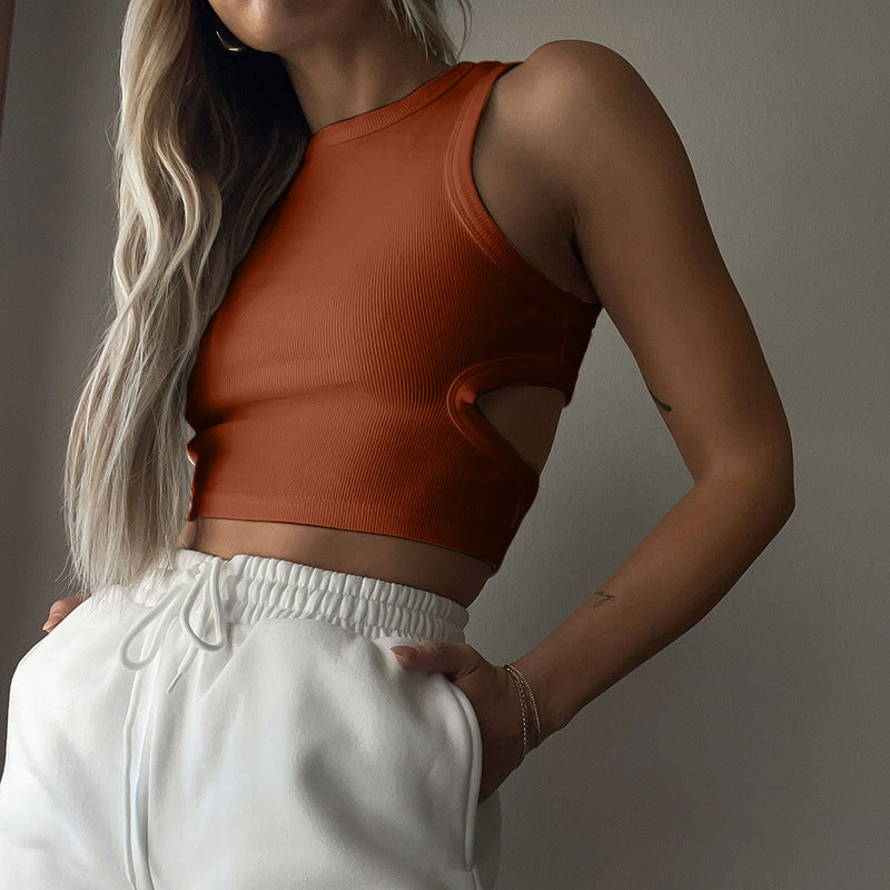 Cut out crop top