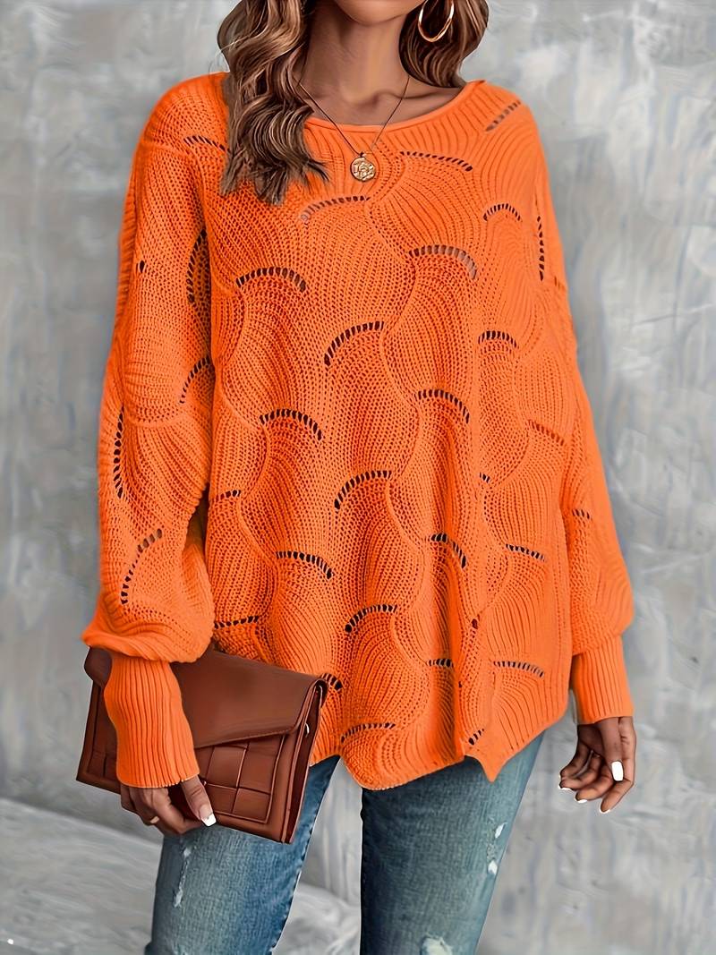 Oversized Sweater Orange