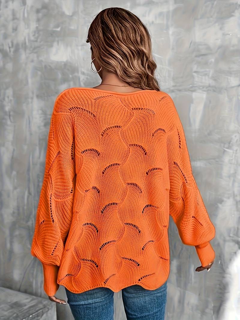 Oversized Sweater Orange