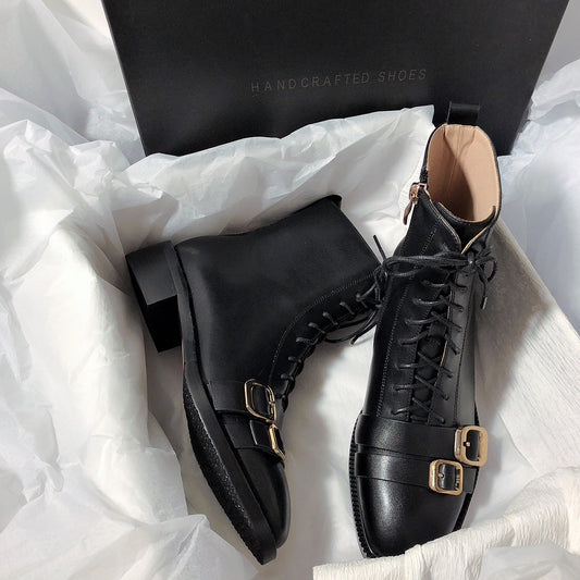 Buckle Ankle Boots