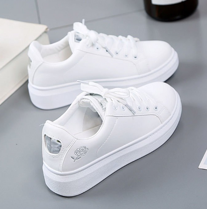 White trainers