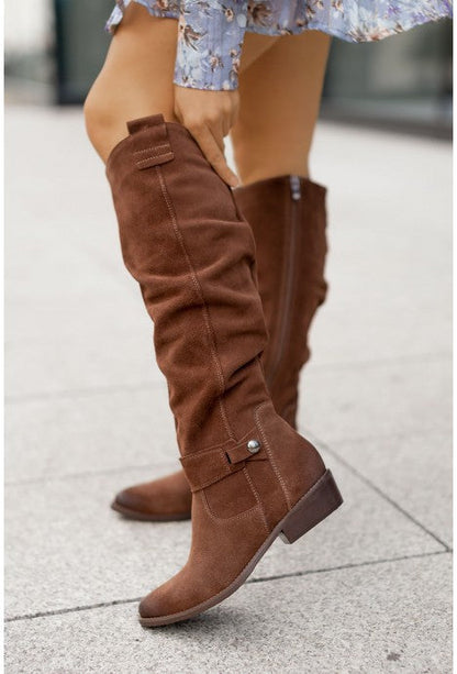 Suede Boots