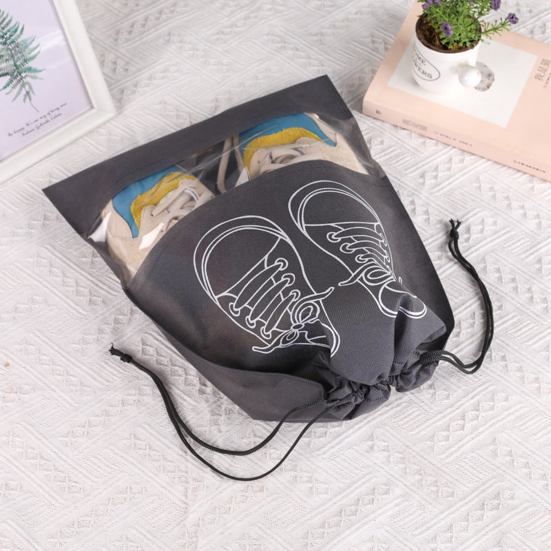 Drawstring Shoe Storage Bag