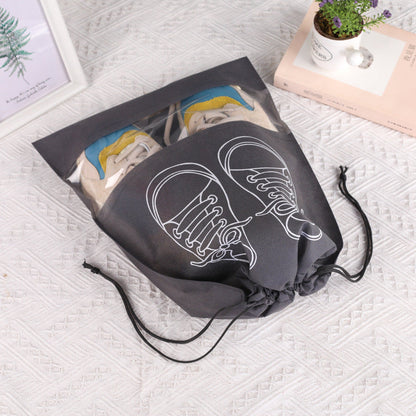 Drawstring Shoe Storage Bag