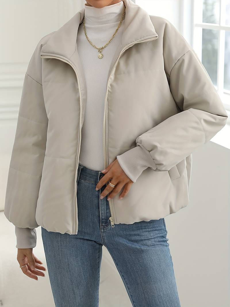 Puffer Off White Jacket