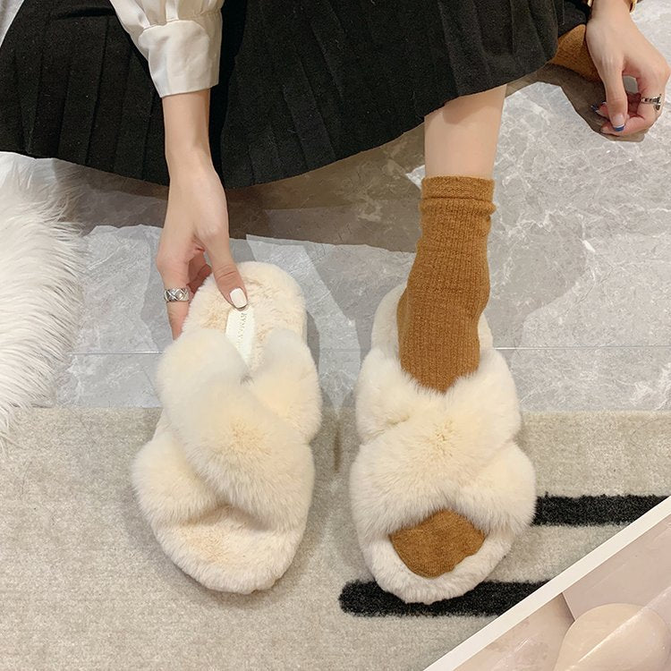 Fur Slippers