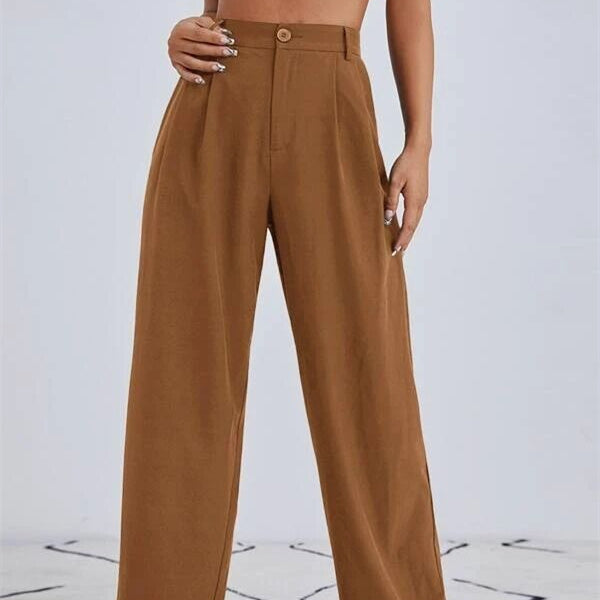 Wide-leg Trousers