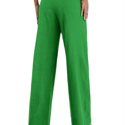 Wide-leg Trousers