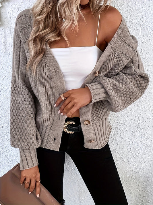 Classic Button-Up Cardigan